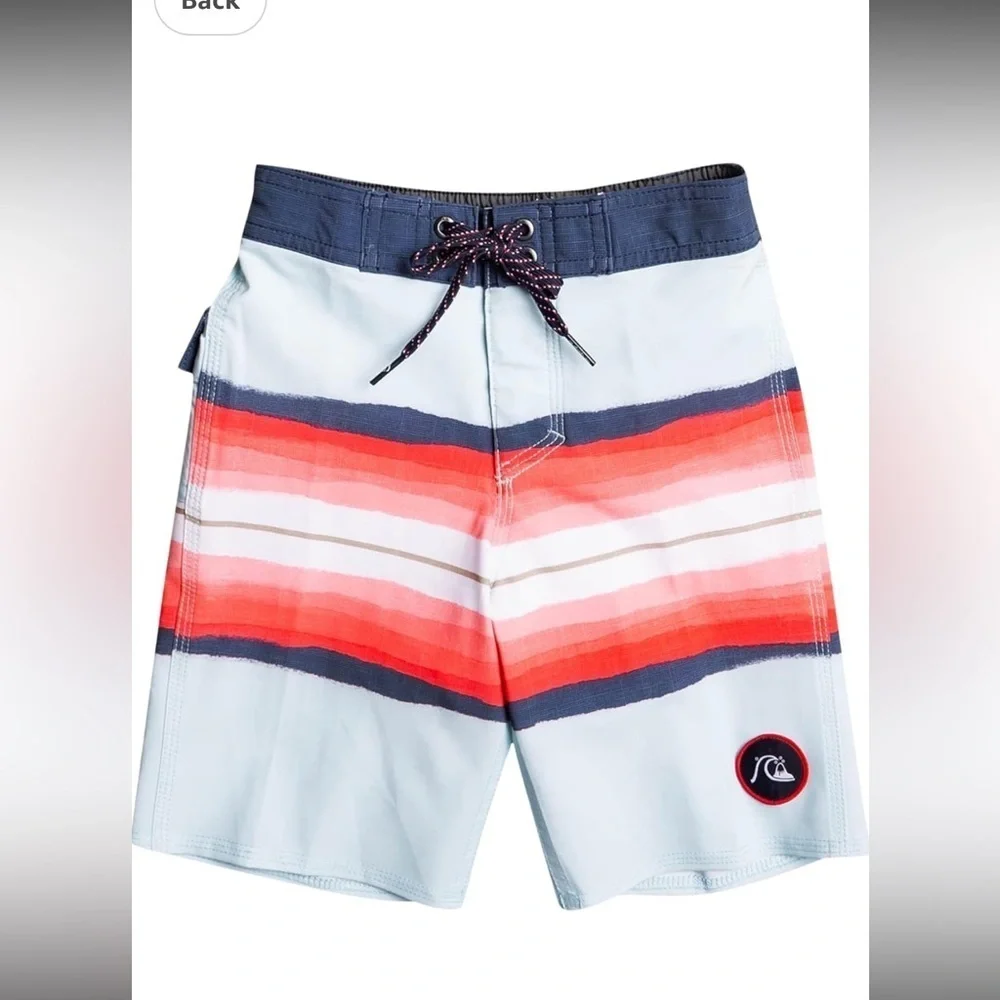 Quiksilver Boys' Surfsilk Resin Tint 14 Boardshort Swim Trunk Bathing Suit